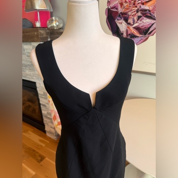 Black Halo Little Black Dress stunning fit size 10 - Picture 2 of 8